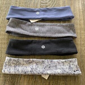 Set of 4 lululemon headbands